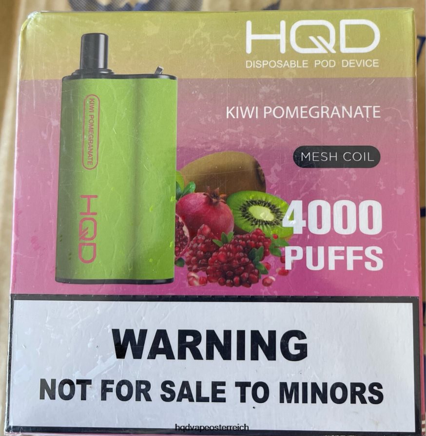 HQD BOX 4000 Züge Kiwi-Granatapfel H2060F99 - HQD Vape Österreich