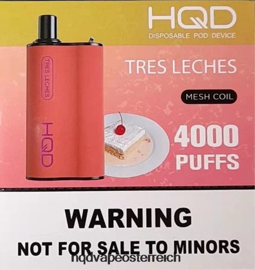 HQD BOX 4000 Züge Tres Leches H2060F116 - HQD Vape Preis