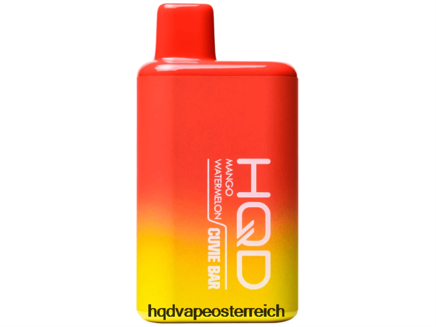 HQD CUVIE BAR Einweg Mango-Wassermelone H2060F218 - HQD Geschmack
