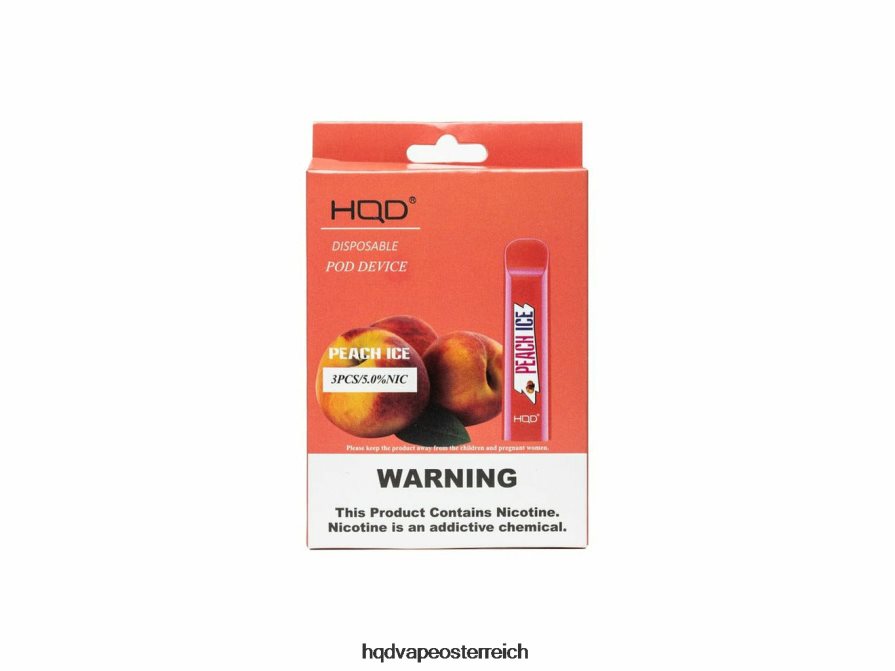 HQD CUVIE Einweg Pfirsicheis H2060F280 - HQD Vape Sorten