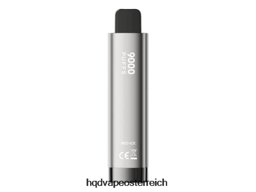 HQD CUVIE PLUS 2.0 Einweg rotes Eis H2060F245 - HQD Vape Aufladen