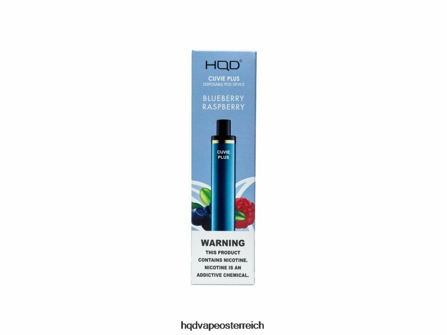 HQD CUVIE PLUS Einweg-Vapor Blaubeer-Himbeere H2060F147 - HQD Flavors Vape
