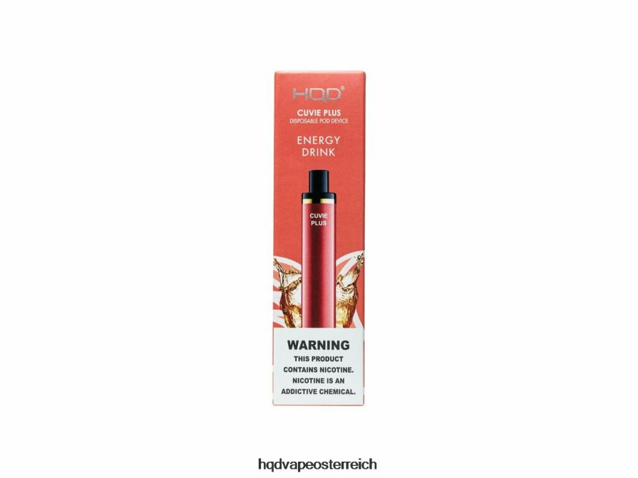HQD CUVIE PLUS Einweg-Vapor Energiegetränk H2060F165 - HQD Vape Aufladen