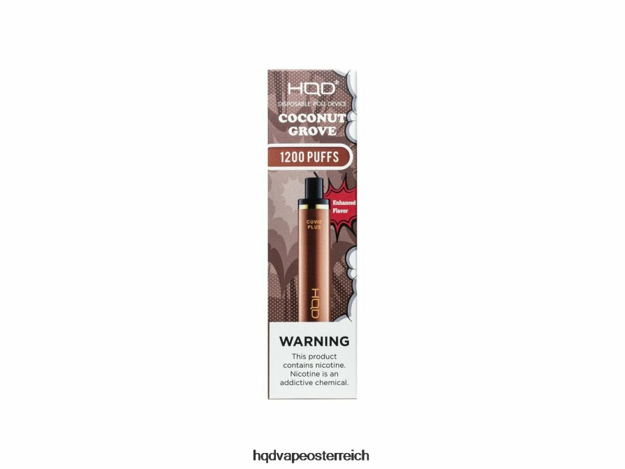 HQD CUVIE PLUS Einweg-Vapor Kokosnusshain H2060F157 - HQD Flavors Vape