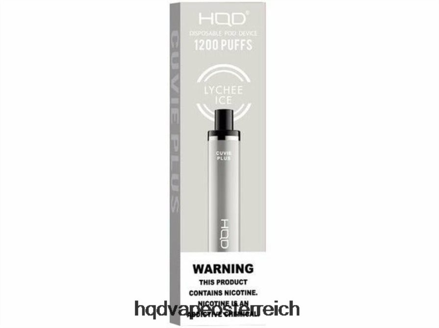HQD CUVIE PLUS Einweg-Vapor Litschi-Eis H2060F213 - HQD Vape Wien