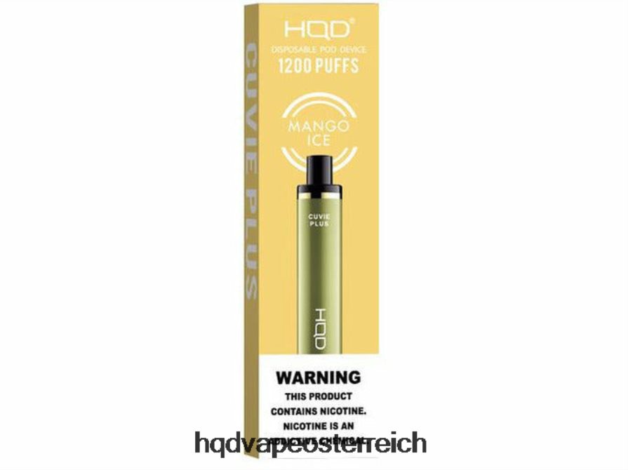 HQD CUVIE PLUS Einweg-Vapor Mango-Eis H2060F216 - HQD Vape Preis