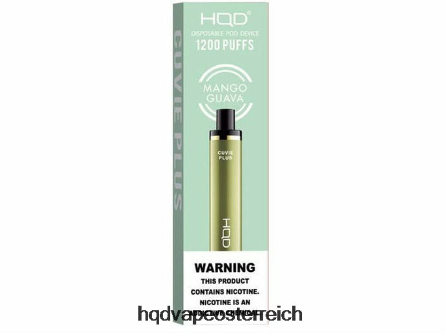 HQD CUVIE PLUS Einweg-Vapor Mango-Guave H2060F214 - HQD Vape Kaufen