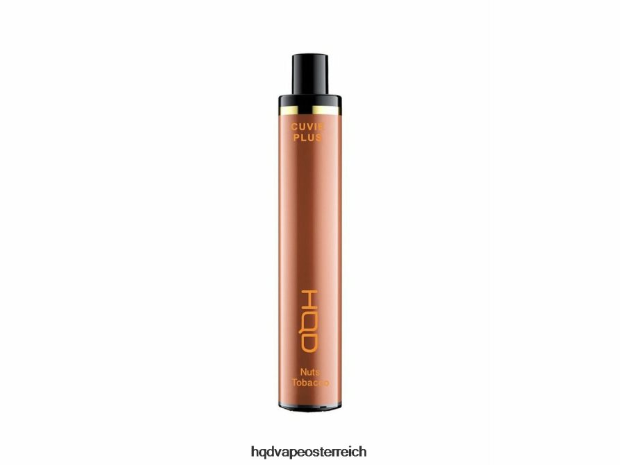 HQD CUVIE PLUS Einweg-Vapor Nüsse Tabak H2060F225 - HQD Vape Aufladen