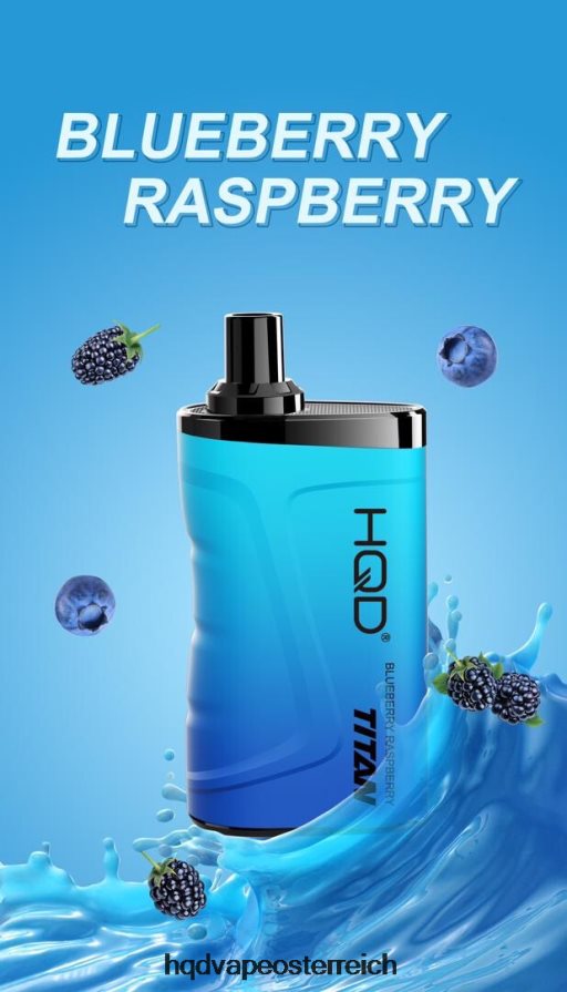 HQD TITAN 7000 Züge Blaubeer-Himbeere H2060F10 - HQD Vape Sorten