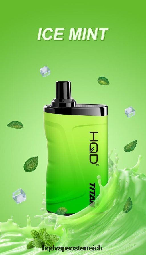 HQD TITAN 7000 Züge Eisminze H2060F17 - HQD Flavors Vape