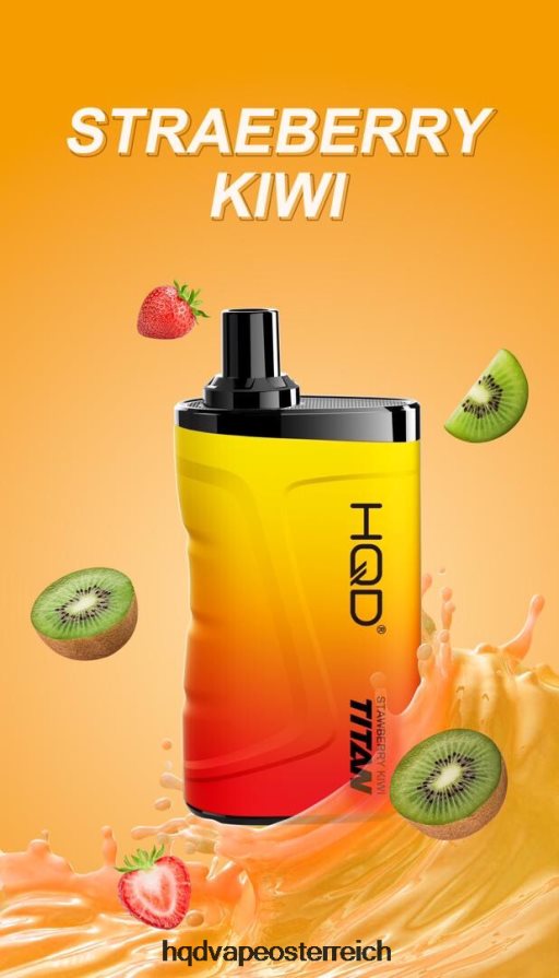 HQD TITAN 7000 Züge Erdbeer-Kiwi H2060F8 - HQD Geschmack