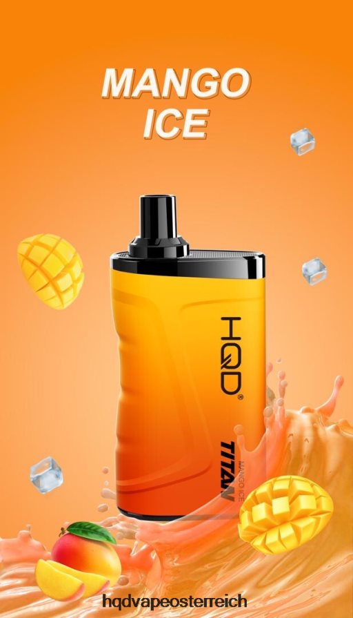 HQD TITAN 7000 Züge Mango-Eis H2060F11 - HQD Österreich