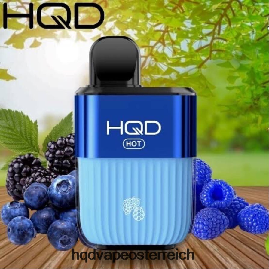 HQD HOT 5000 Züge frische Beeren H2060F68 - HQD Geschmack